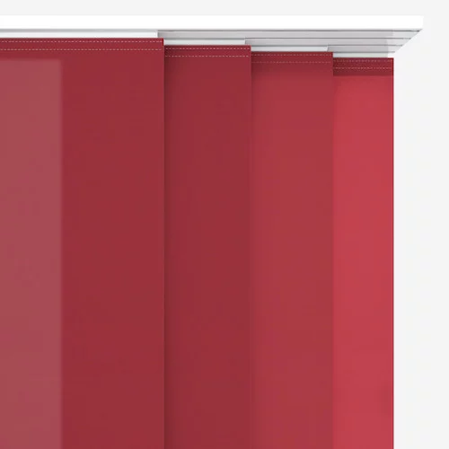 Vivienne Dimout Red Panel Blind | Blinds.Online