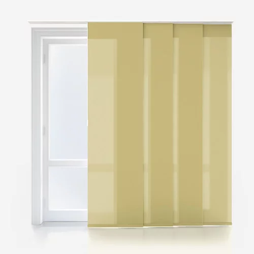 Vivienne Dimout Stem Green Panel Blind | Blinds.Online