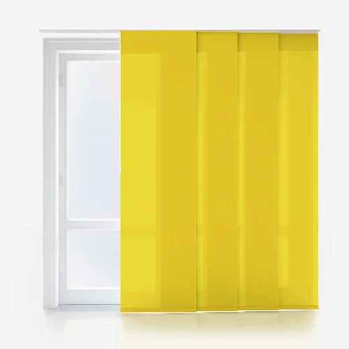 Vivienne Dimout Sunshine Yellow Panel Blind | Blinds.Online