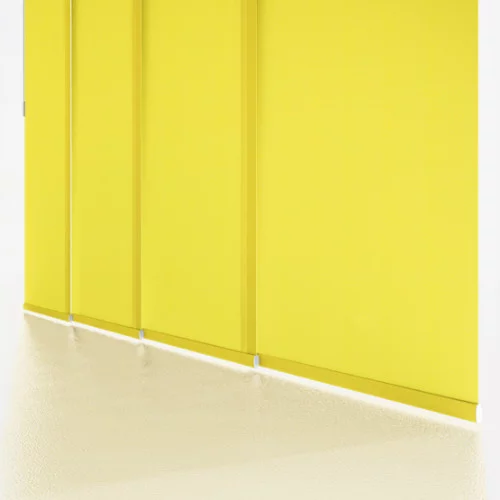 Vivienne Dimout Sunshine Yellow Panel Blind | Blinds.Online