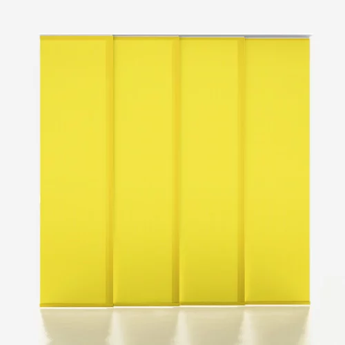 Vivienne Dimout Sunshine Yellow Panel Blind | Blinds.Online