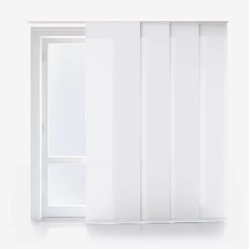 Vivienne Dimout White Panel Blind | Blinds.Online