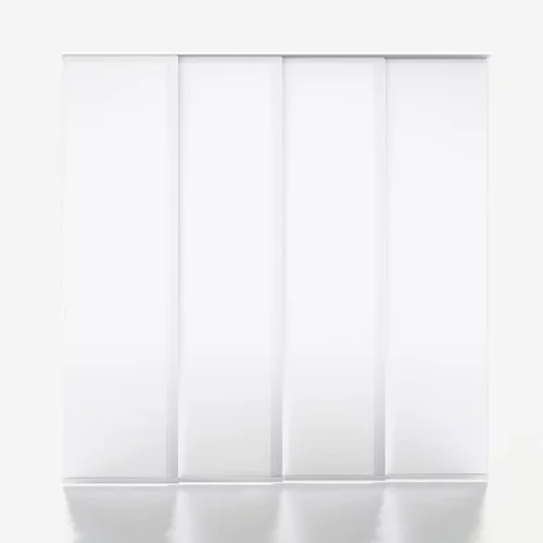 Vivienne Dimout White Panel Blind | Blinds.Online