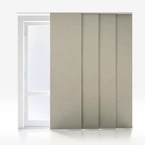 Winona Blackout Dove Grey Panel Blind | Blinds.Online