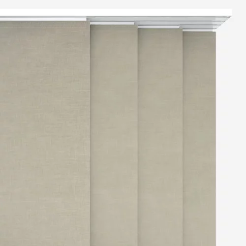 Winona Blackout Dove Grey Panel Blind | Blinds.Online