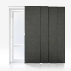 Winona Blackout Slate Grey Panel Blind | Blinds.Online