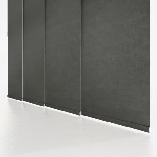 Winona Blackout Slate Grey Panel Blind | Blinds.Online