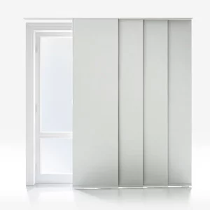 Winona Blackout White Panel Blind | Blinds.Online