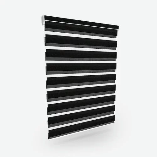 Veneto Jet Black Perfect Fit Day and Night | Blinds.Online