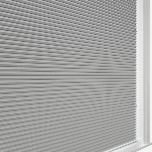 Agustus Blackout Dove Grey Perfect Fit Honey Comb Blind | Blinds.Online