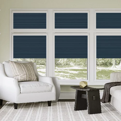 Allium Indigo Perfect Fit Honey Comb Blind | Blinds.Online