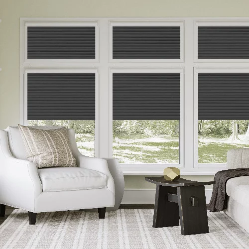 Bridget Anthracite Perfect Fit Honey Comb Blind | Blinds.Online