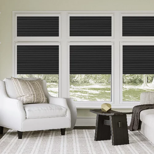 Bridget Charcoal Perfect Fit Honey Comb Blind | Blinds.Online