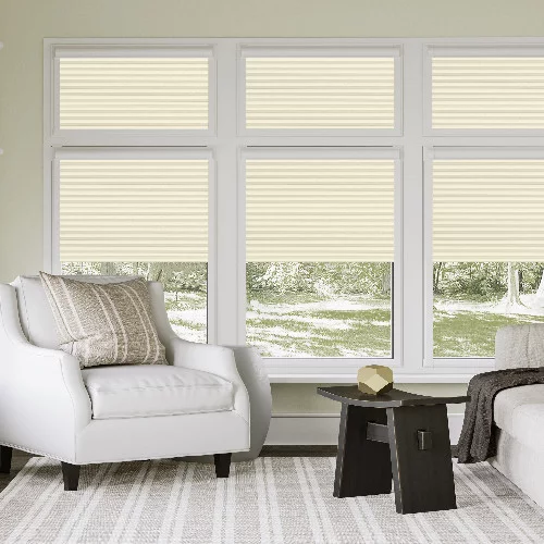 Darwin Parchment Perfect Fit Honey Comb Blind | Blinds.Online