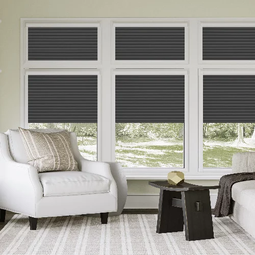 Glitzy Onyx Perfect Fit Honey Comb Blind | Blinds.Online