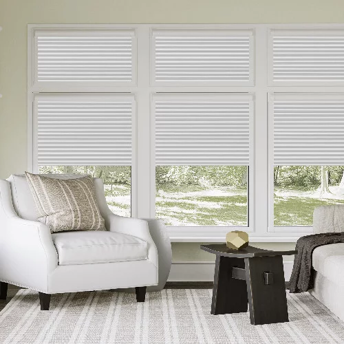 Maisie Oyster Perfect Fit Honey Comb Blind | Blinds.Online