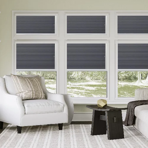 Primordial Anthracite Perfect Fit Honey Comb Blind | Blinds.Online