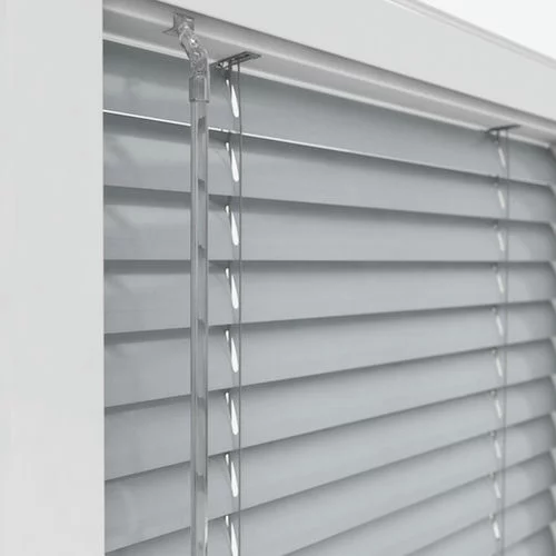 Seraphine Silver Perfect Fit Metal Venetian Blind | Blinds.Online