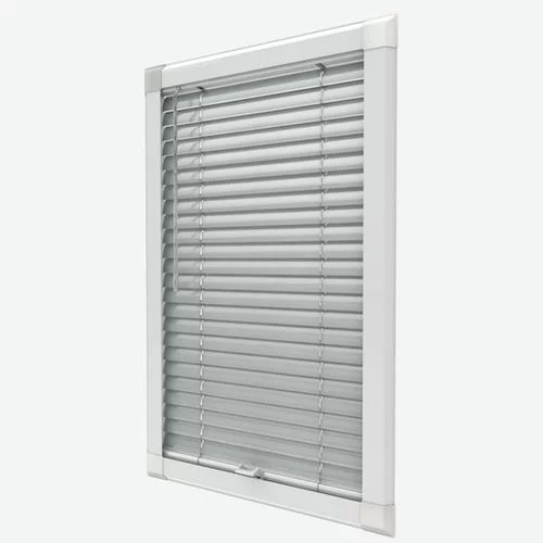 Seraphine Silver Perfect Fit Metal Venetian Blind | Blinds.Online