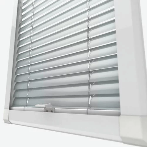 Seraphine Silver Perfect Fit Metal Venetian Blind | Blinds.Online