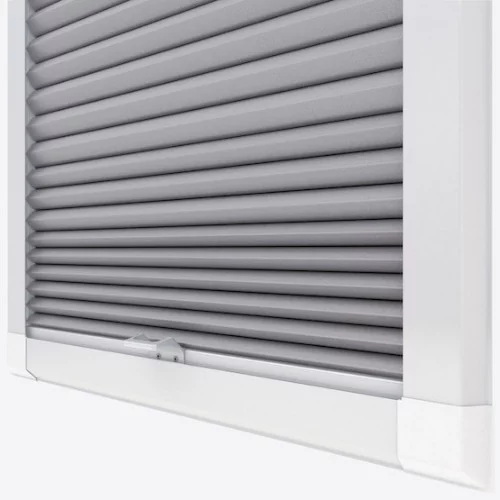 Agustus Dove Grey Perfect Fit Pleated Blind | Blinds.Online