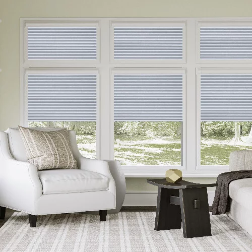 Alexandria Gris Perfect Fit Pleated Blind | Blinds.Online