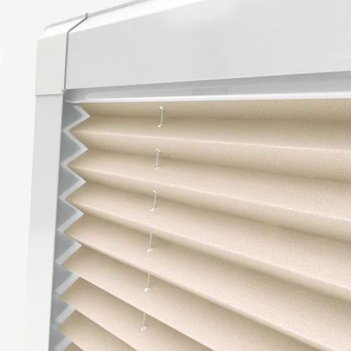 Arbor Cream Perfect Fit Pleated Blind | Blinds.Online