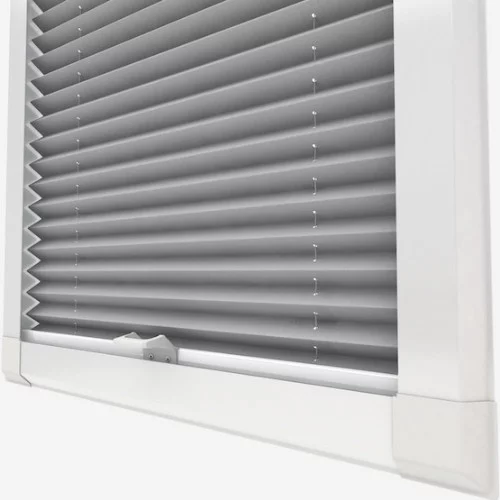 Arbor Dove Grey Perfect Fit Pleated Blind | Blinds.Online