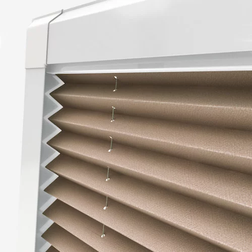 Arbor Sand Perfect Fit Pleated Blind | Blinds.Online