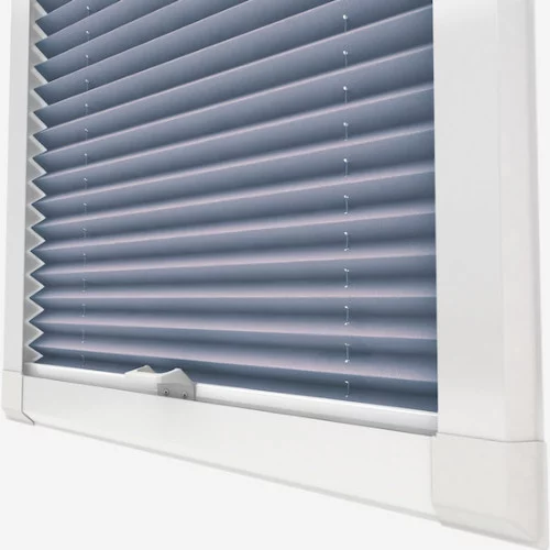 Arbor Sky Blue Perfect Fit Pleated Blind | Blinds.Online