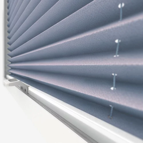 Arbor Sky Blue Perfect Fit Pleated Blind | Blinds.Online