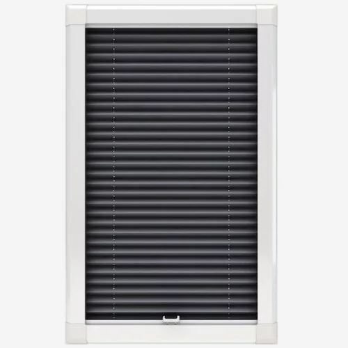 Arbor Slate Grey Perfect Fit Pleated Blind | Blinds.Online