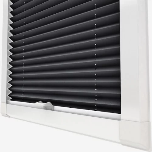 Arbor Slate Grey Perfect Fit Pleated Blind | Blinds.Online