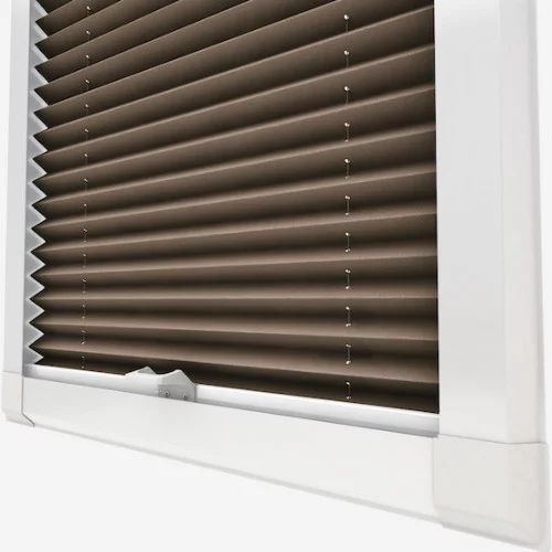 Arbor Tan Perfect Fit Pleated Blind | Blinds.Online