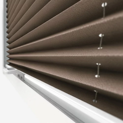 Arbor Tan Perfect Fit Pleated Blind | Blinds.Online