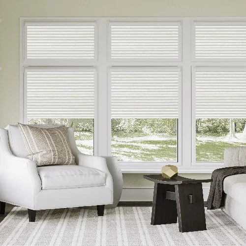 Halle Champagne Perfect Fit Pleated Blind | Blinds.Online