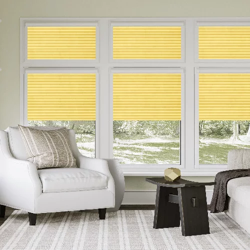 Harley Lemon Perfect Fit Pleated Blind | Blinds.Online