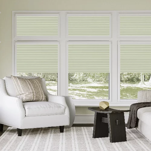 Jacqui Mint Perfect Fit Pleated Blind | Blinds.Online