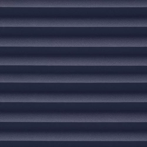 Kristin Kana Navy Blue Perfect Fit Pleated Blind | Blinds.Online