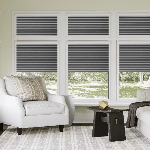 Marlene Grey Perfect Fit Pleated Blind | Blinds.Online