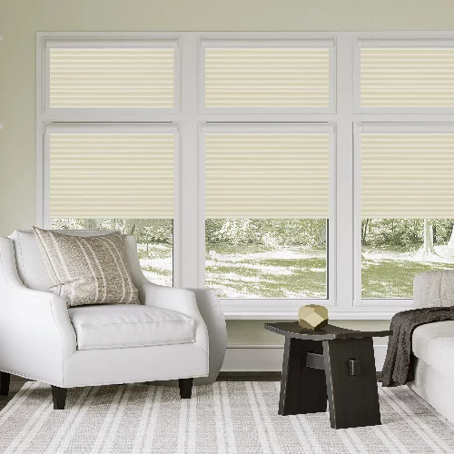 Natasha Canary Perfect Fit Pleated Blind | Blinds.Online