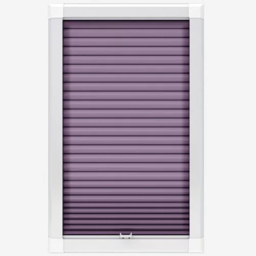 Nell Grape Perfect Fit Pleated Blind | Blinds.Online