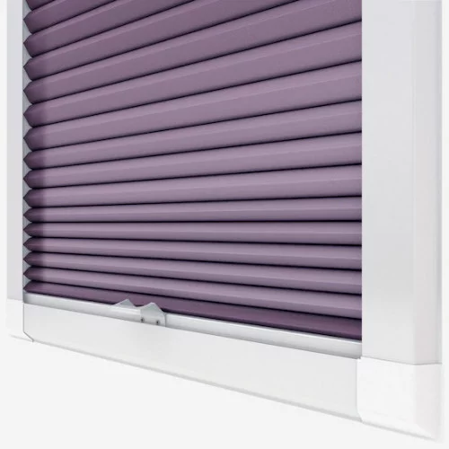 Nell Grape Perfect Fit Pleated Blind | Blinds.Online