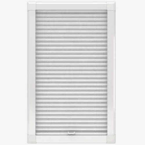 Nell White Perfect Fit Pleated Blind | Blinds.Online