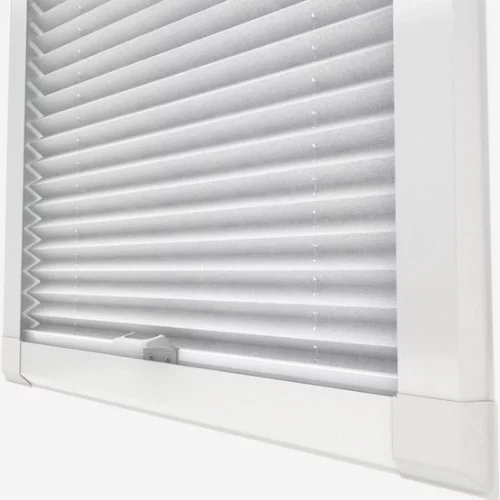 Nell White Perfect Fit Pleated Blind | Blinds.Online