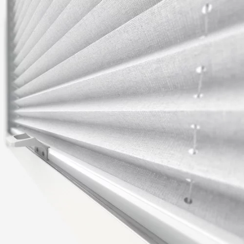 Nell White Perfect Fit Pleated Blind | Blinds.Online