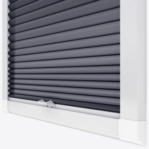 Primordial Anthracite Perfect Fit Pleated Blind | Blinds.Online