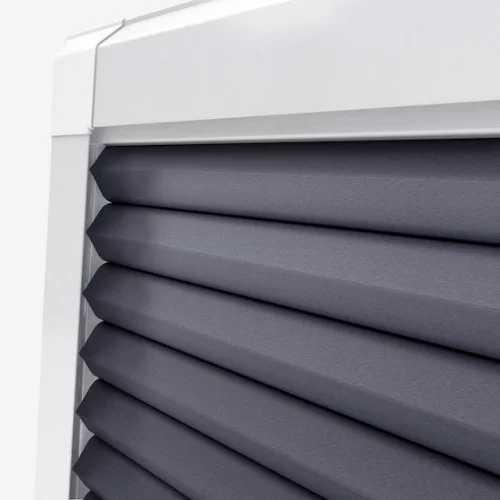 Primordial Anthracite Perfect Fit Pleated Blind | Blinds.Online