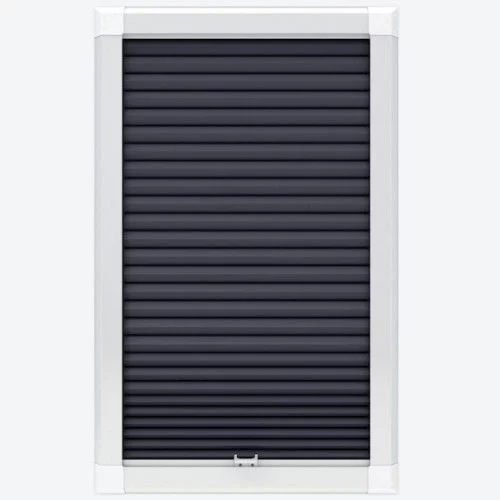 Primordial Blackout Anthracite Perfect Fit Pleated Blind | Blinds.Online