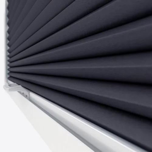 Primordial Blackout Anthracite Perfect Fit Pleated Blind | Blinds.Online